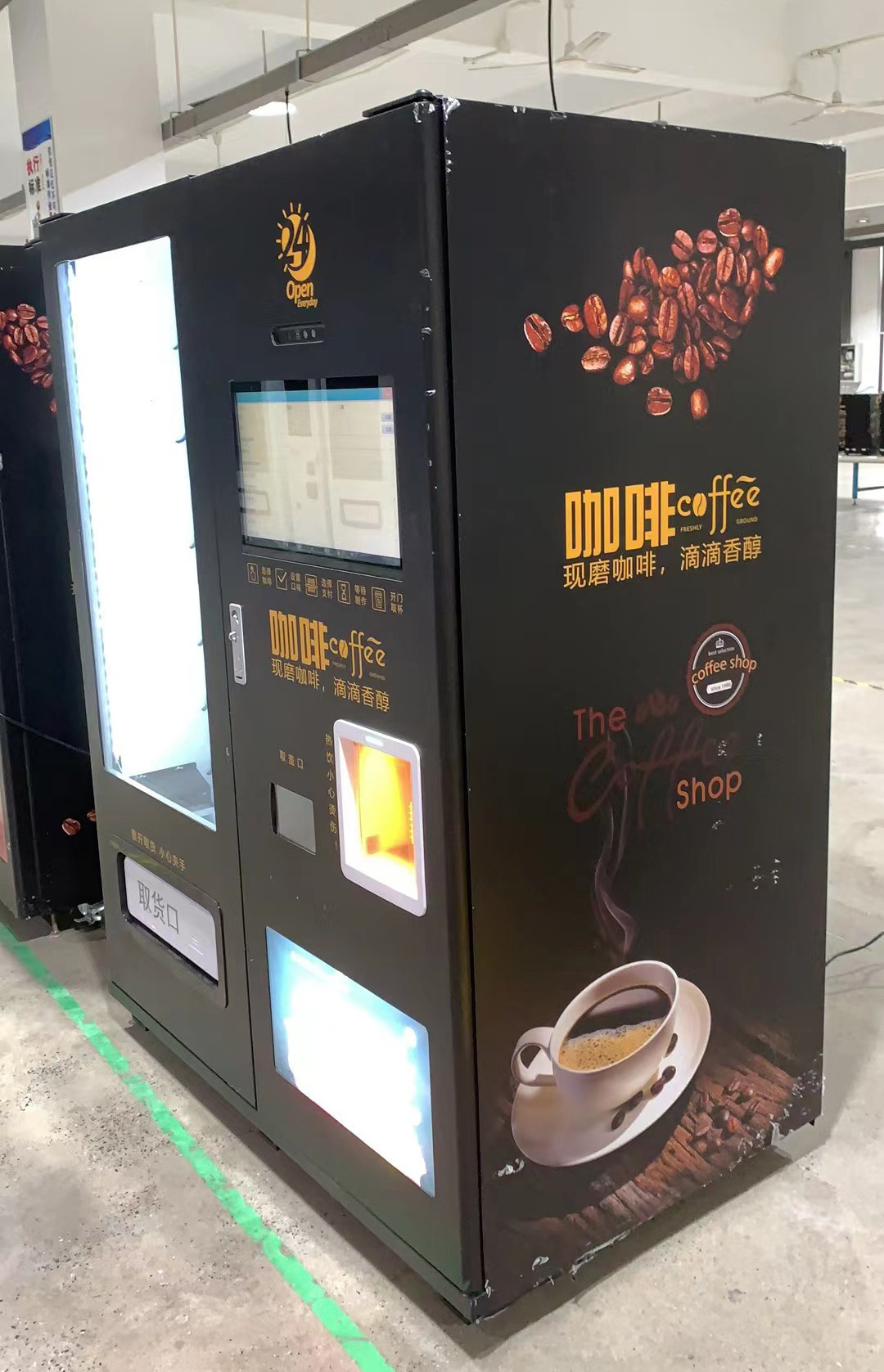 Commercial Snack Vending Machine & Drink Vending Machine With Note Payment