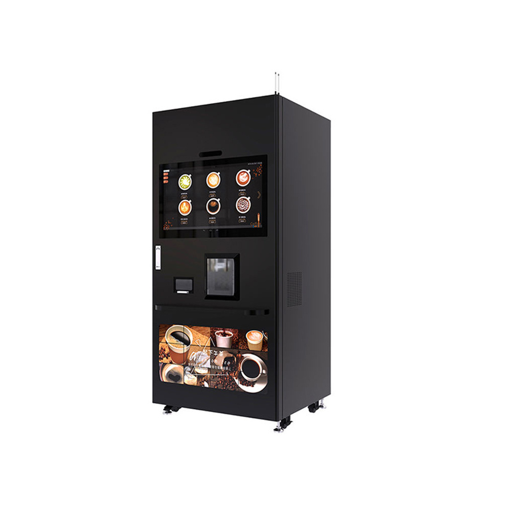 Coffee Tea Soup Vending Machine Automatic Freshly Brewed Coffee Vending Machine