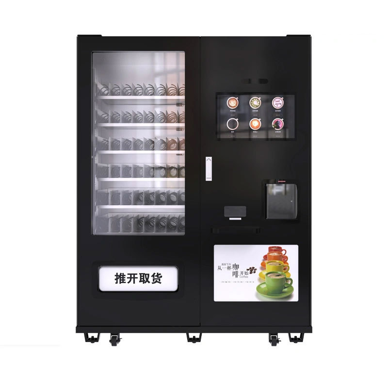 Coin Operated Coffee Hot Chocolate Vending Machine Snacks Drinks Vending Dispenser Machine