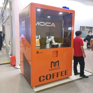 Popular Hot Products Boba Tea Coffee Ice Cream Robot Vending Machines For Sale