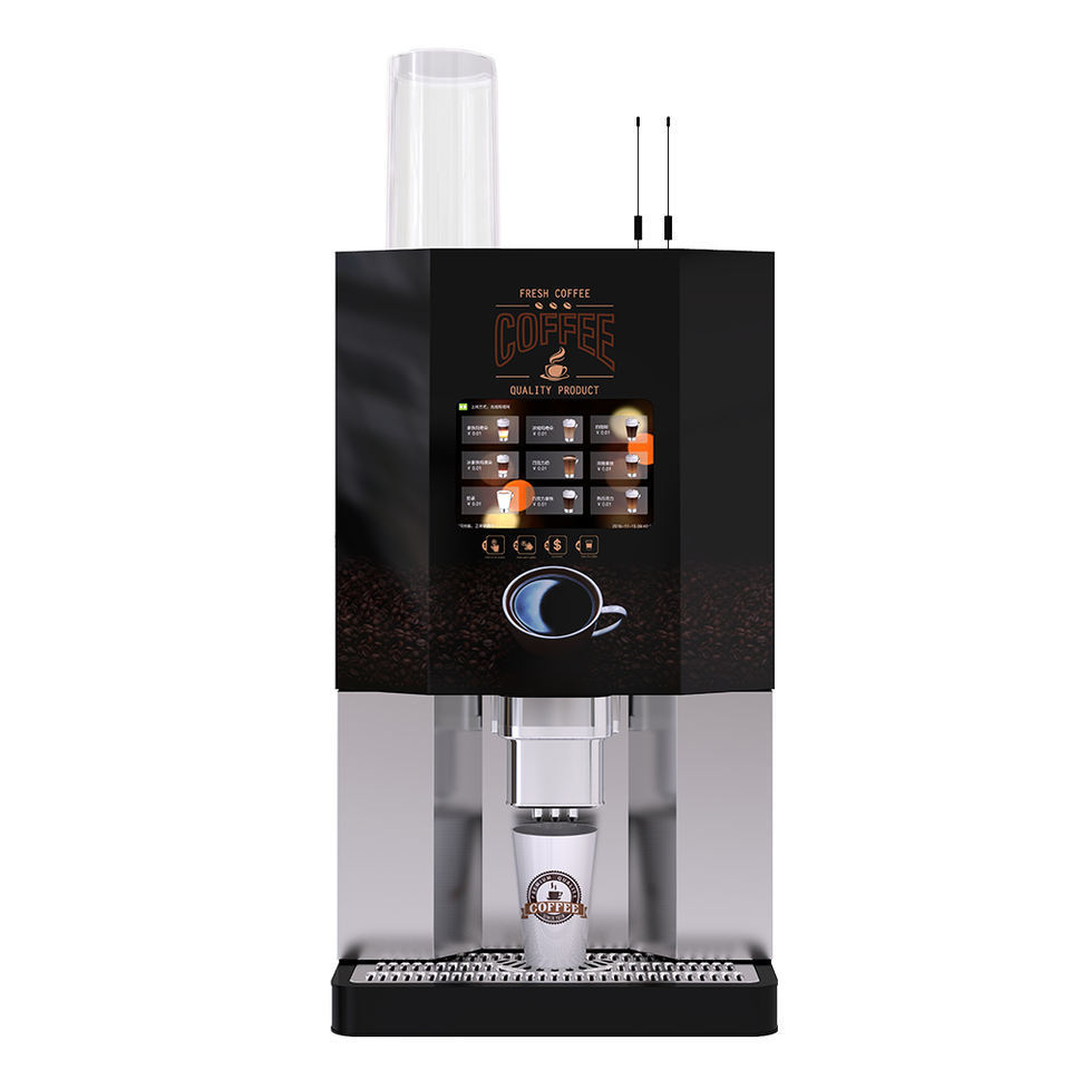 Commercial Automatic Espresso Fresh Ground Coffee Maker Vending Machine Commercial