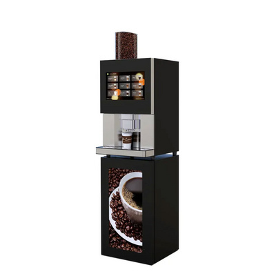 Bean Coffee Self Service Hot Chocolate Table Coffee Vending Machine Fully Automatic Manufacturers