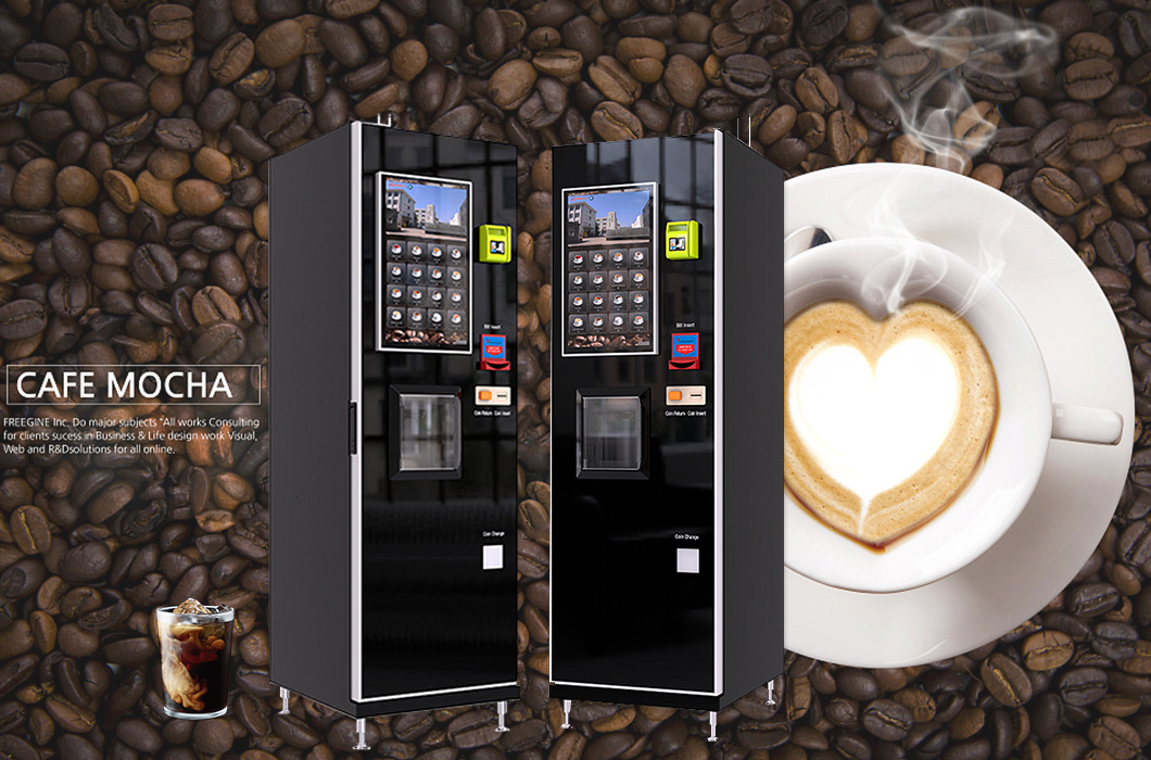 24 Hours Online Service Protein Shake Coffee Vending Machine Smart Coffee Vending Machines