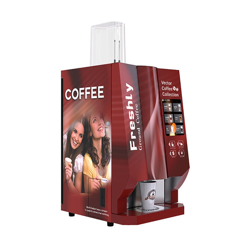 Commercial Automatic Espresso Fresh Ground Coffee Maker Vending Machine Commercial