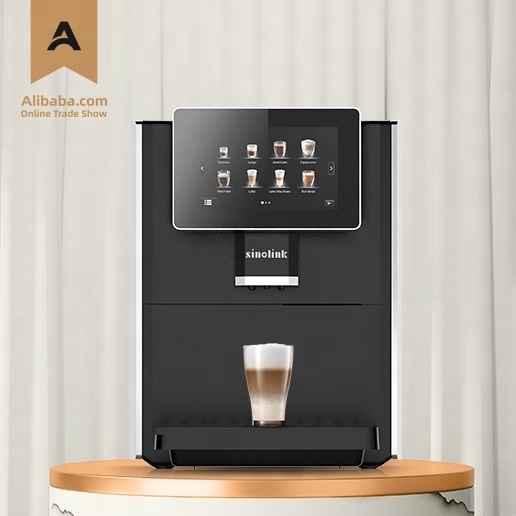 Professional Touch Screen Display Automatic Expresso Coffee Machine