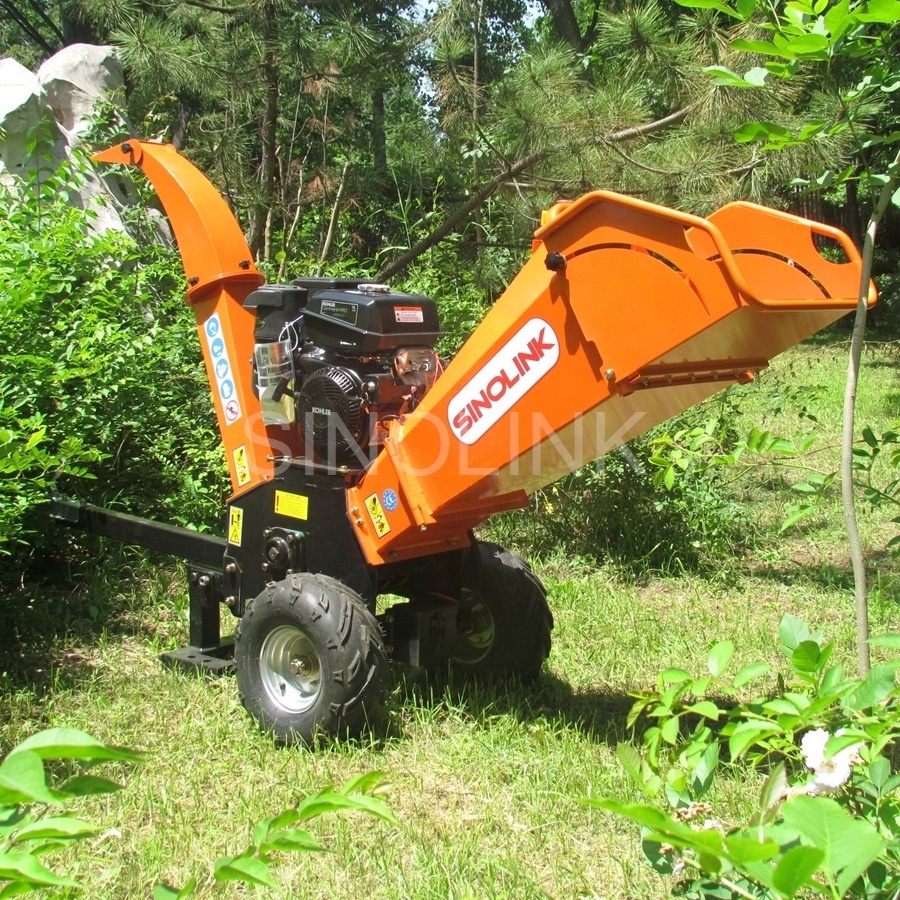 Forestry machinery wood cutter, wood crusher, powerful motor wood grinder wood crusher wood chipper