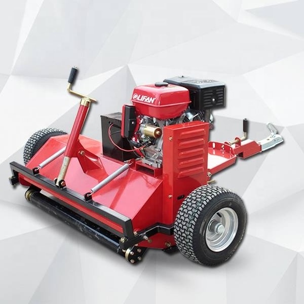 Single Cylinder Self Powered Tow Behind Gasoline Power Atvm120 Flail Mower Atv Front Flail Mower For Atv Support sample service