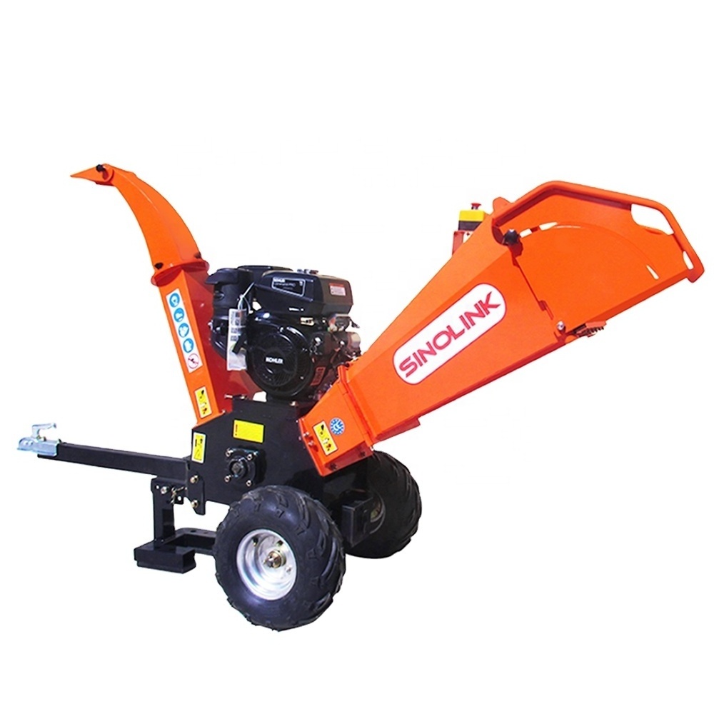 Forestry machinery wood cutter, wood crusher, powerful motor wood grinder wood crusher wood chipper