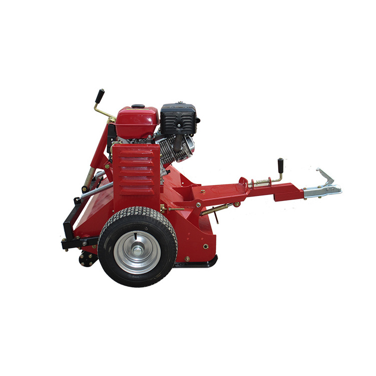 Single Cylinder Self Powered Tow Behind Gasoline Power Atvm120 Flail Mower Atv Front Flail Mower For Atv Support sample service