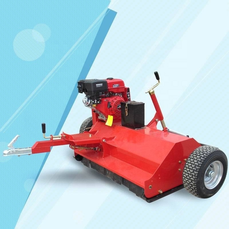 Single Cylinder Self Powered Tow Behind Gasoline Power Atvm120 Flail Mower Atv Front Flail Mower For Atv Support sample service