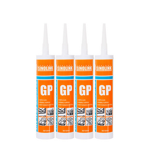 Clear Construction Caulking White GP Silicone Sealant