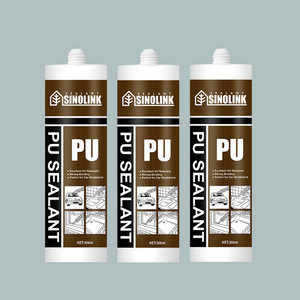 SINOLINK Customized colors 100 vitreous automotive PU silicone beige sealant