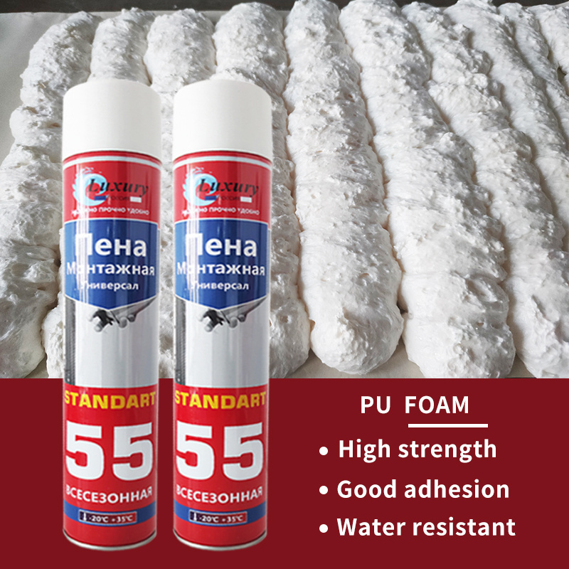 SINOLINK 2023 best selling 750ML spray polyurethane PU FOAM adhesive