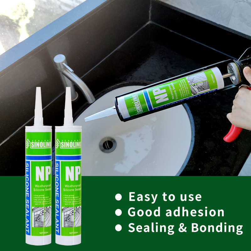 Clear Silicone For Fungicidal Joint Caulking Interior and Exterior Application Adhesives Sealant