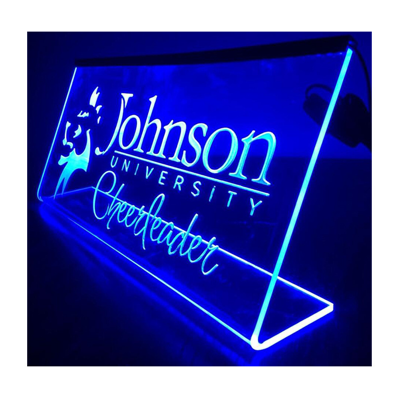 Custom Led Acrylic hanging toilet light sign acrylic  Edge lit Sign for wholesale