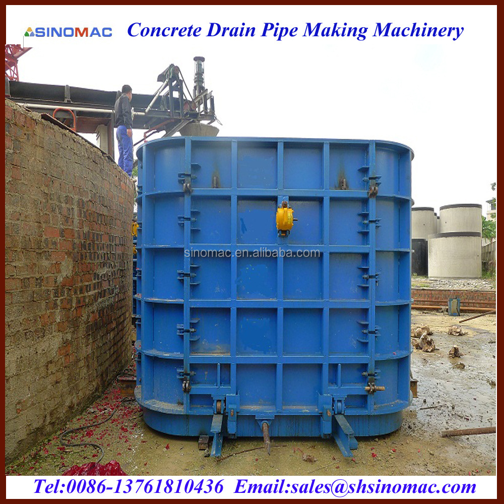 Reinforced Concrete Box Culvert Making Machine