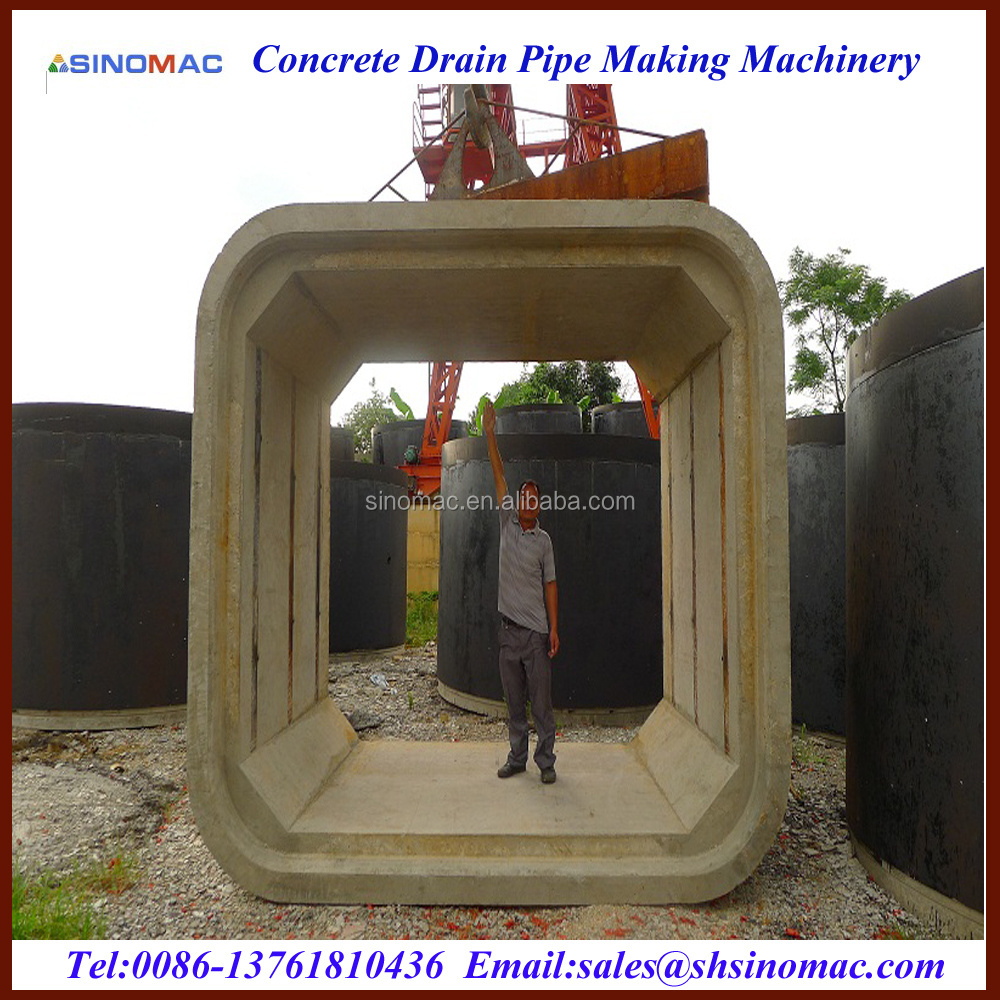 Reinforced Concrete Box Culvert Making Machine