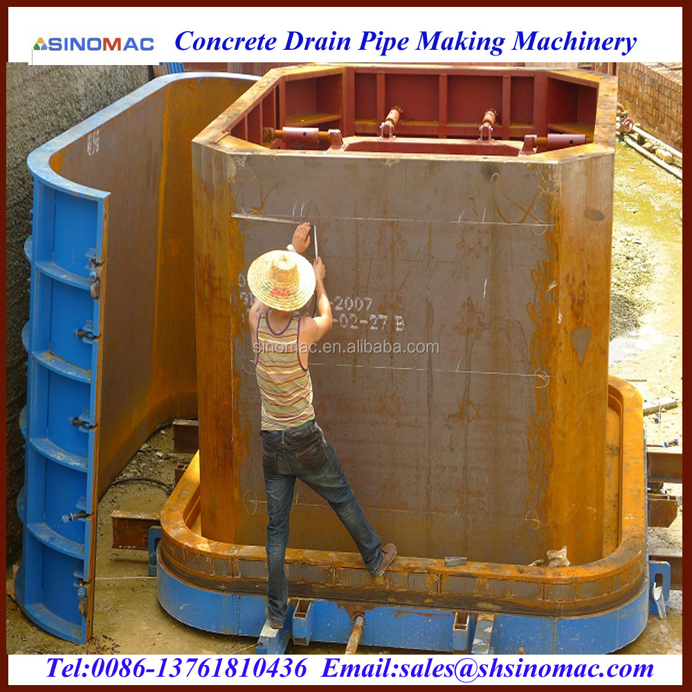 Reinforced Concrete Box Culvert Making Machine