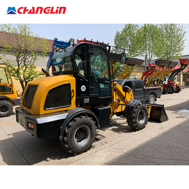 changlin 1 Ton Diesel mini loader wheel loaders manufacturers diesel 4x4 3 ton mini wheel loader