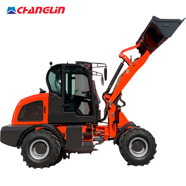 changlin 1 Ton Diesel mini loader wheel loaders manufacturers diesel 4x4 3 ton mini wheel loader