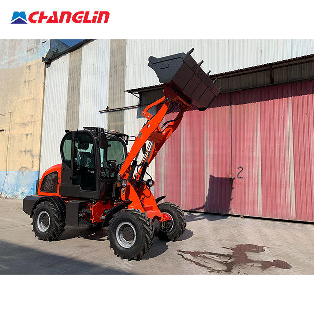 changlin 1 Ton Diesel mini loader wheel loaders manufacturers diesel 4x4 3 ton mini wheel loader