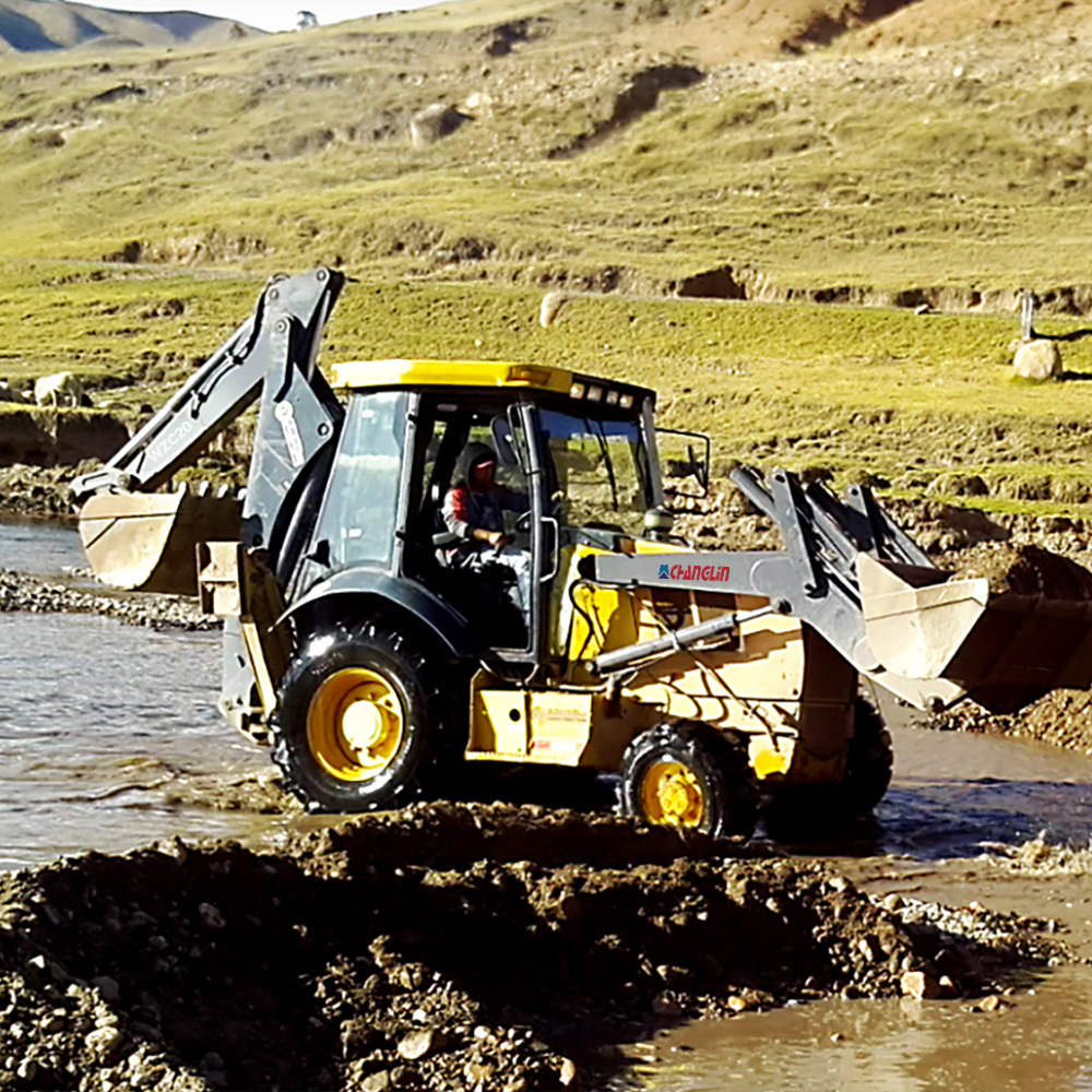 Excellent Performance WZC20 backhoe loaders for sale backhoe loader with 12-16.5TL-12PR RG400 tire