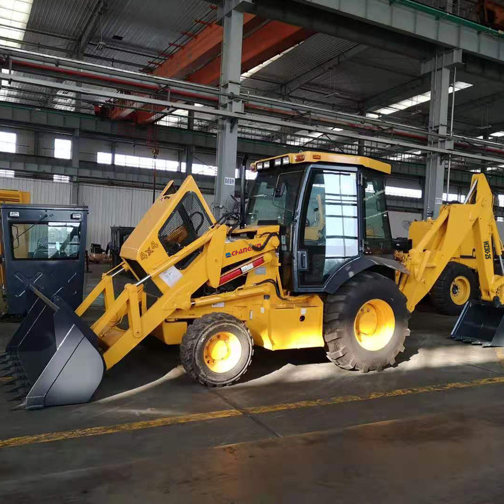 Small Backhoes Construction Work Professional Design hydraulic pump Backhoe Loader