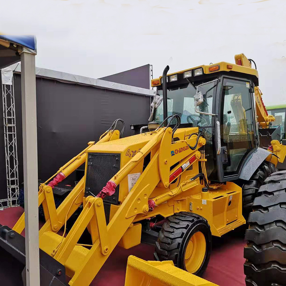 Small Backhoes Construction Work Professional Design hydraulic pump Backhoe Loader