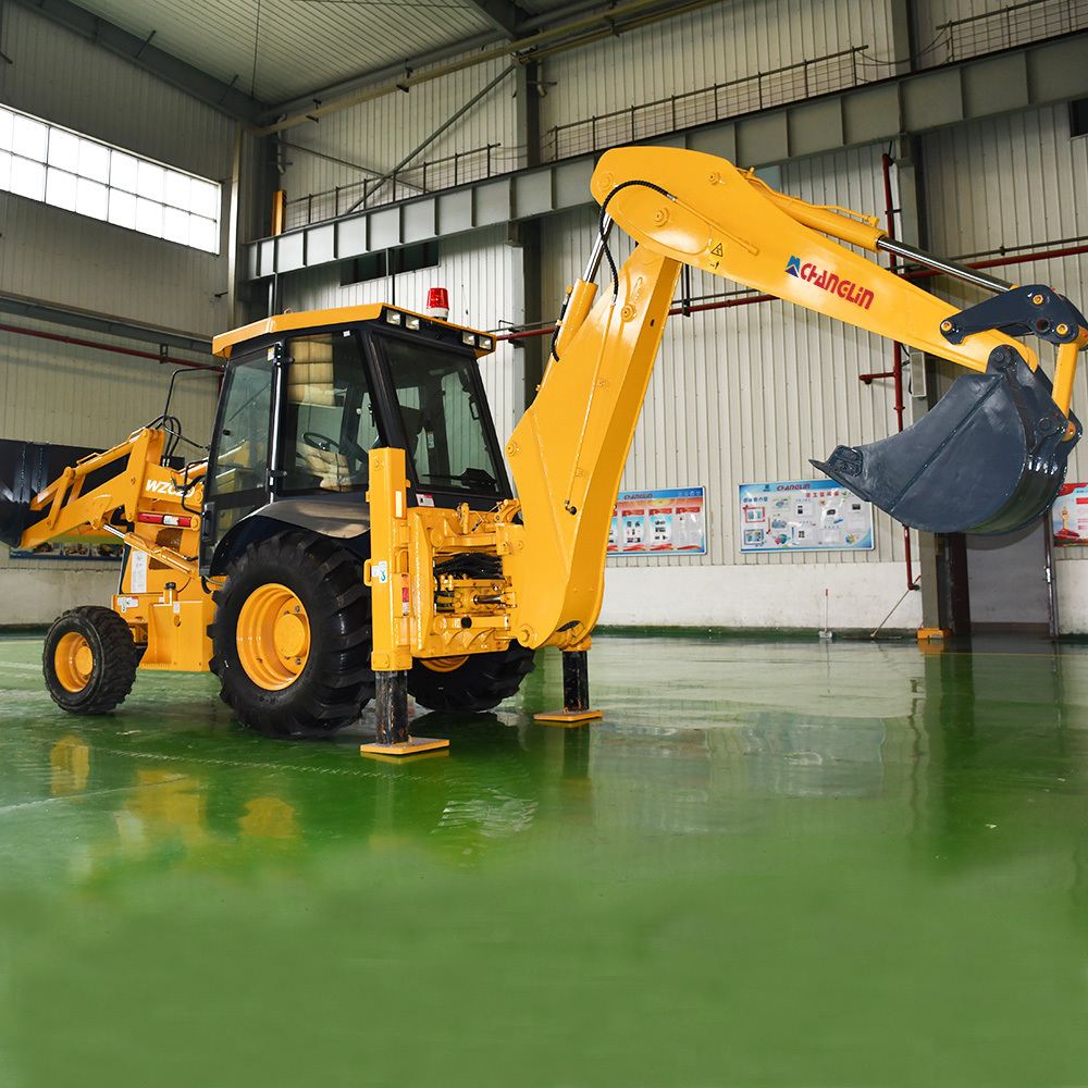 Excellent Performance WZC20 backhoe loaders for sale backhoe loader with 12-16.5TL-12PR RG400 tire