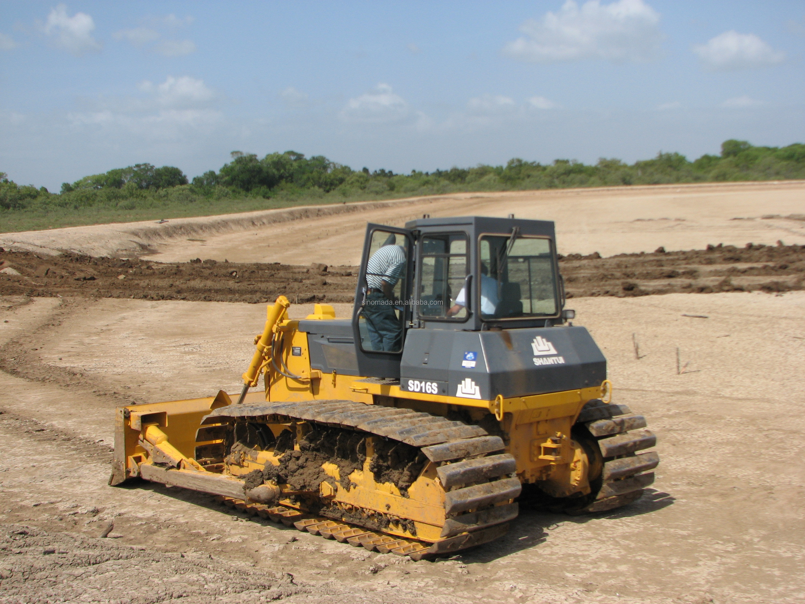 SHANTUI Swamp Bulldozer SD22S Track Bulldozer 220HP