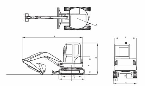 Yuchai 5 Ton Excavator YC55-8 YC55SR with Quick Hitch Coupler