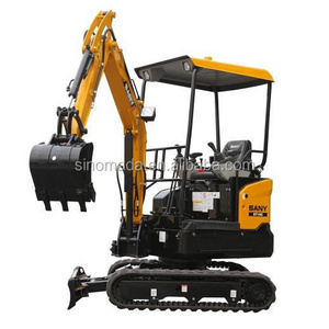 Small mini micro 1.5 ton crawler excavator digger 0.05 m3 bucket WY15-7 with cab for sale