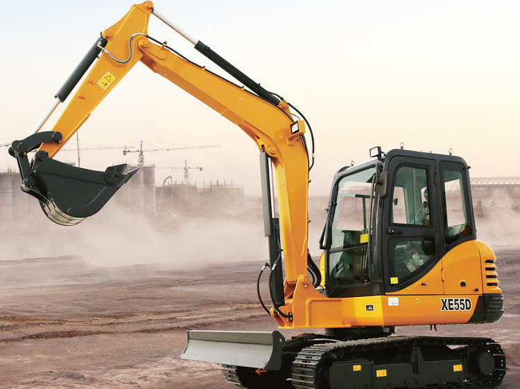 China Mini Crawler Excavator 4 Tons Excavators 0.14 cbm TOP Brand XE40 Factory Price on sale