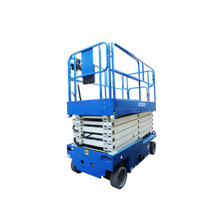 Hydraulic vertical electric scaffolding / Aerial work platform SJYZ08A 8m 10m scissor lift price