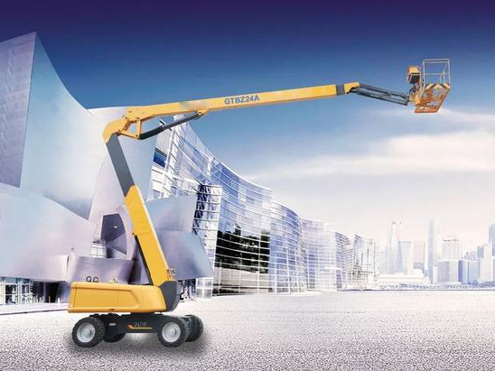 Hydraulic vertical electric scaffolding / Aerial work platform SJYZ08A 8m 10m scissor lift price