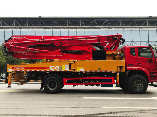 24-26m Concrete Pump Truck Second Hand Truck Mounted Pump