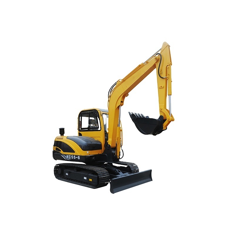 Yuchai 5 Ton Excavator YC55-8 YC55SR with Quick Hitch Coupler