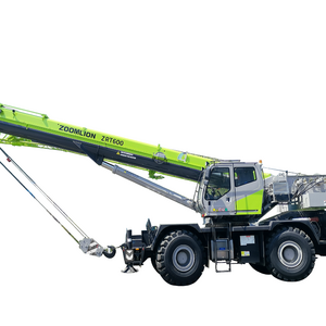 ZOOMLION 60T RT Crane Hoist Telescopic Cylinder Rough Terrain Crane In Malaysia