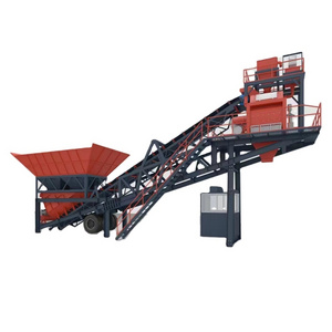 China Best Supplier 60CBM/H Mobile Concrete Batching Plant HZS60Y Best Price