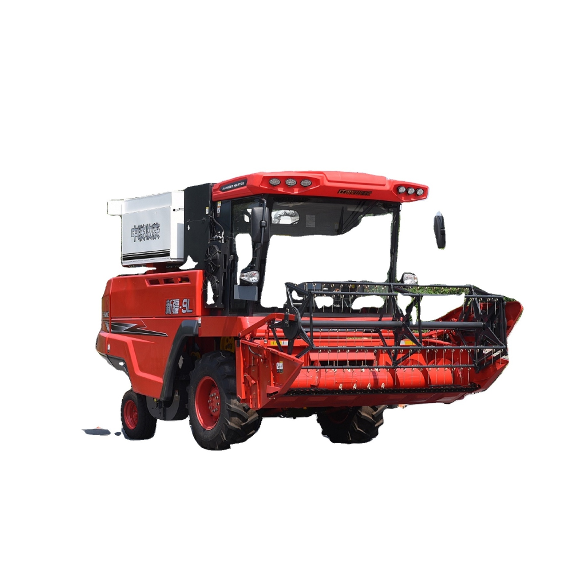 Agricultural Machine 190hp 4LZ-9L Harvesting Sunflower Wheat Grain Combine Harvester for Sale