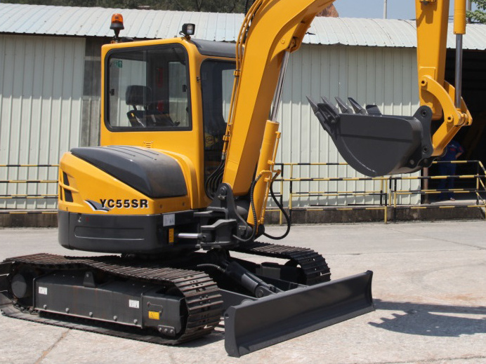 Yuchai 5 Ton Excavator YC55-8 YC55SR with Quick Hitch Coupler