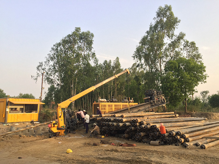 China Electric Drive Horizontal Directional Drilling Rig XZ4055 Bore Hole Drilling Rig