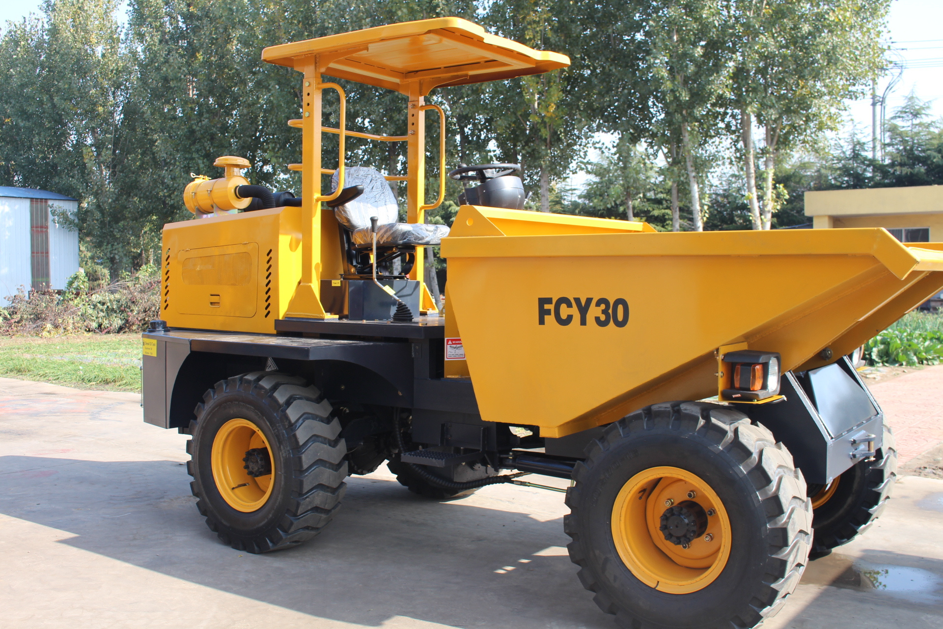 SINOMADA Mini Dumper Tipping Truck 3ton Dump Truck FCY30 4x4 Off Road Tipper Truck FCY30