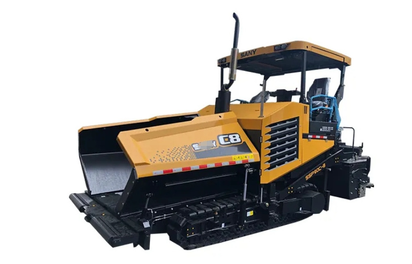 SSP Series Asphalt Paver 8.2m Paving Machine Concrete Paver SSP80C-8H EXTENDING SCREED for Sale