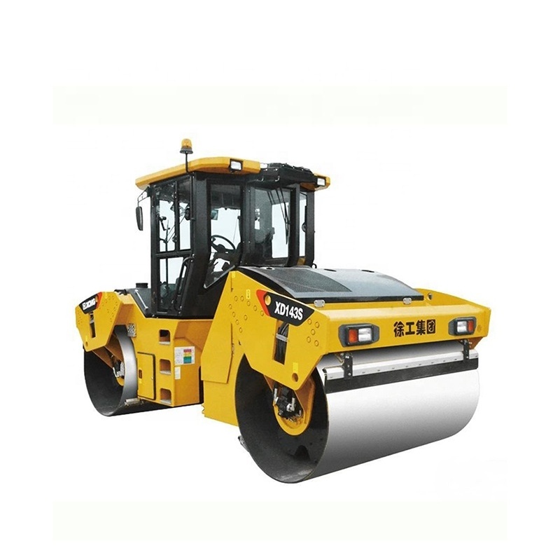 Top Brand 14 TON Professional Small Static Double Drum Road Roller XD143