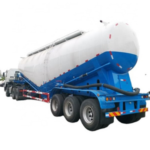 30-70 CBM 3 Axles 4 Axles Bulk Cement Powder Tanker Semi Truck Trailer