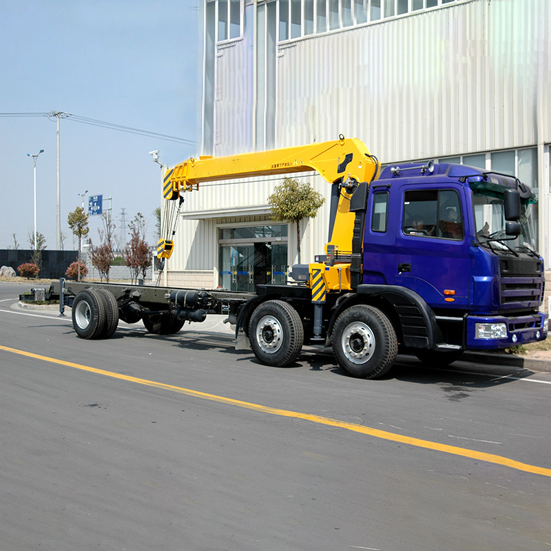 3 Ton Crane Truck SQ3.2SK2Q Knuckle Boom Truck Mounted Crane From Top Brand