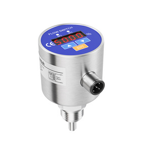 Low cost high accuracy water air gas oil thermal flow sensor switch