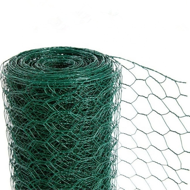 Plastic Coated  Hexagonal Wire Netting Hexagonal Chicken Wire Mesh Stainless Steel Chicken Wire Mesh