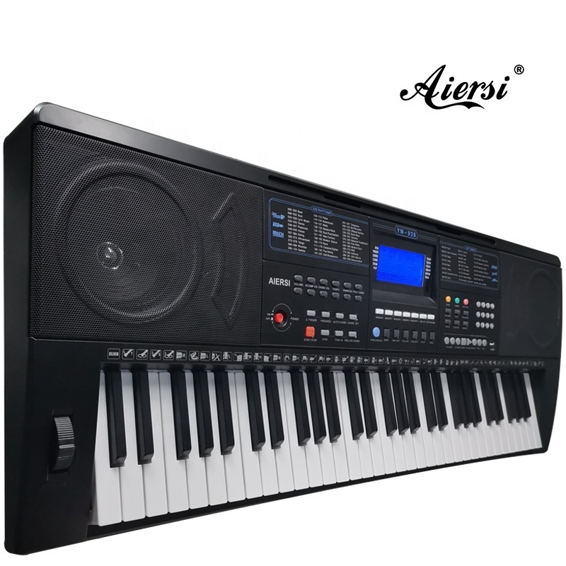 Wholesale Aiersi Brand Electronic organ Piano USB 61Keys Music digital pianos Electric keyboard with touch response key